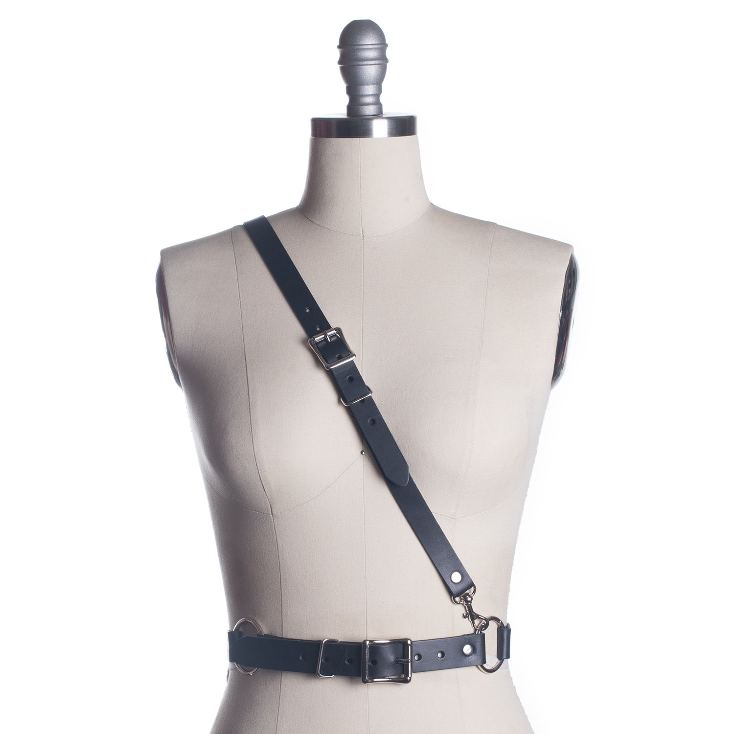 Leather asymmetrical Harness selling