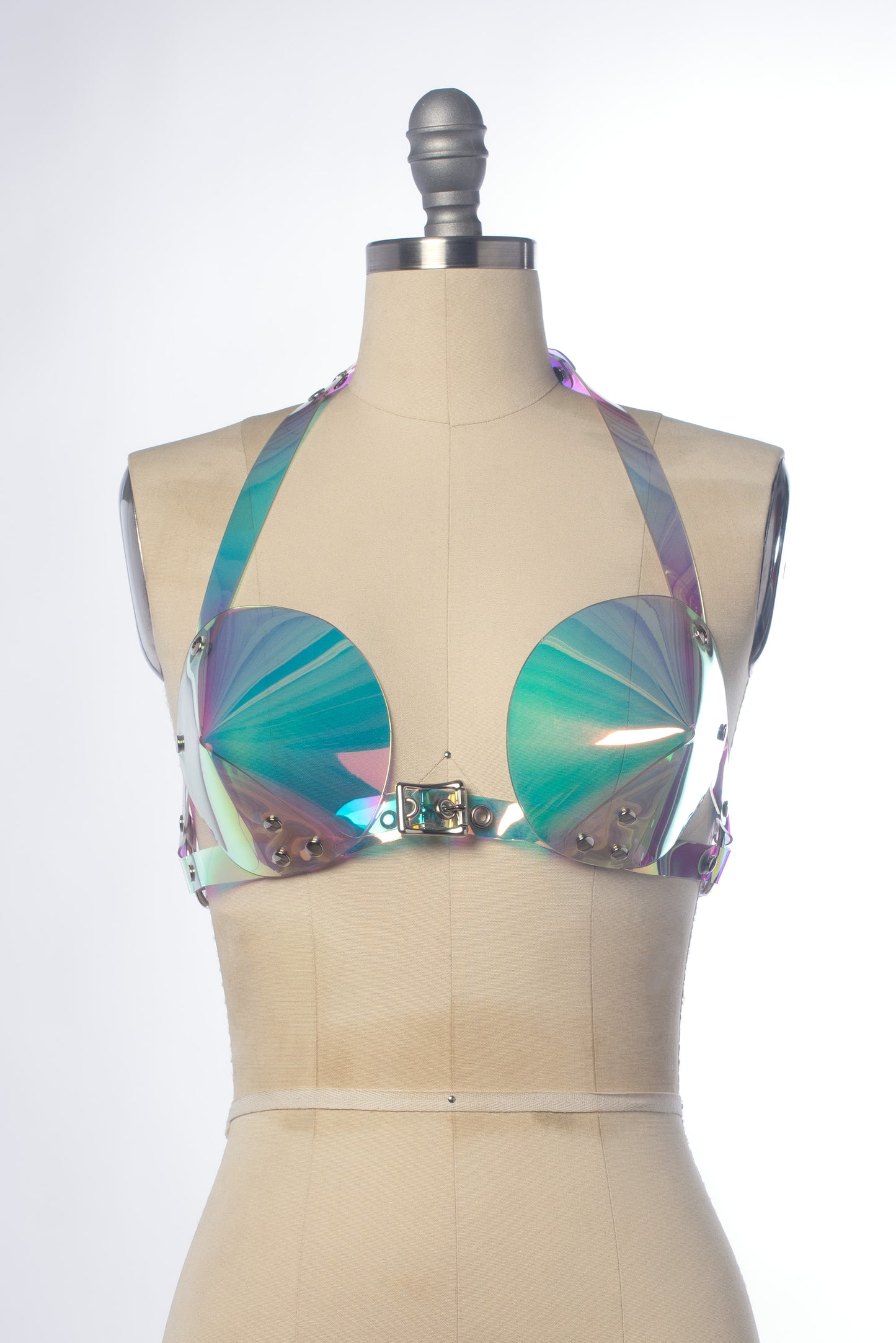 Iridescent Bullet Bra