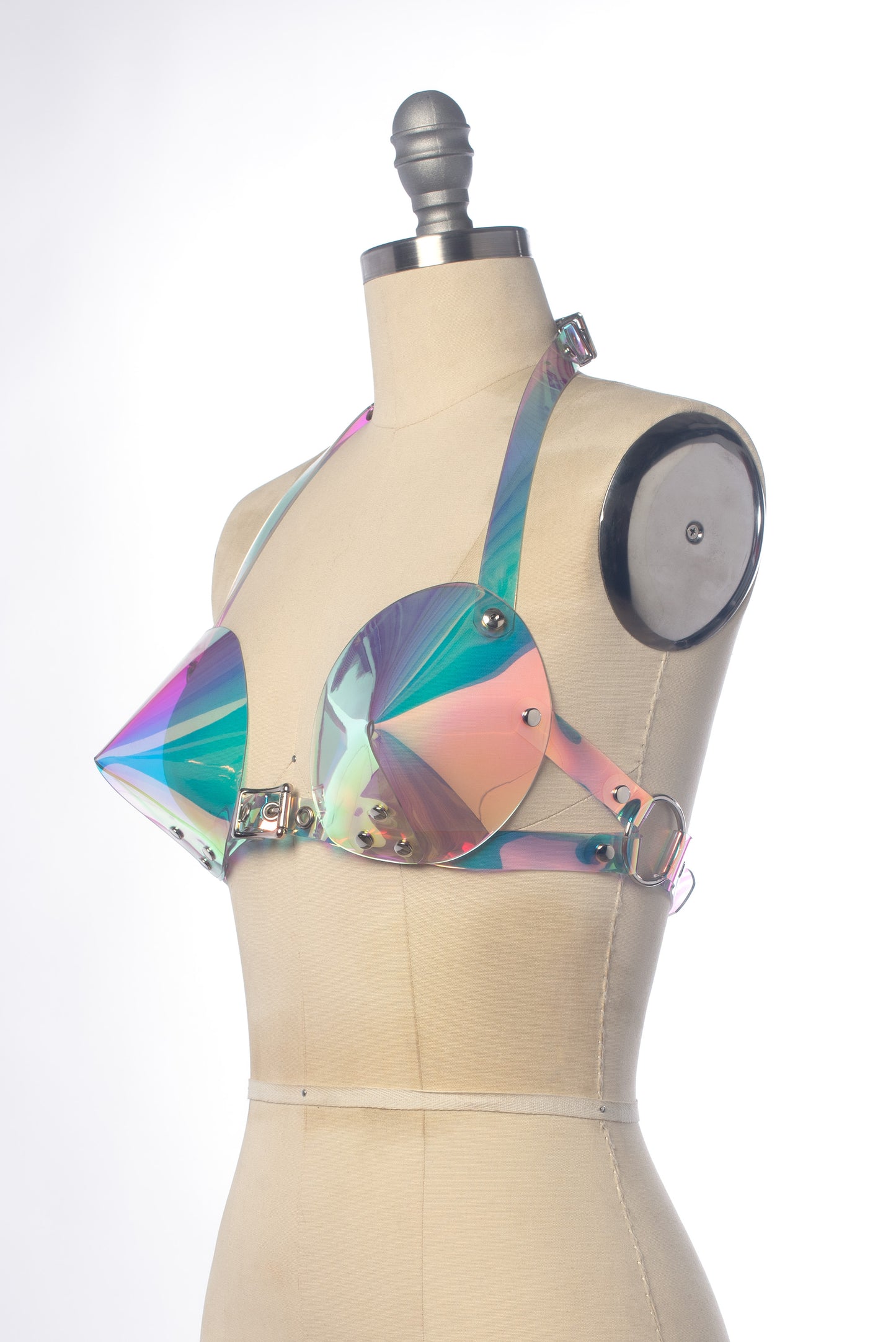 Iridescent Bullet Bra