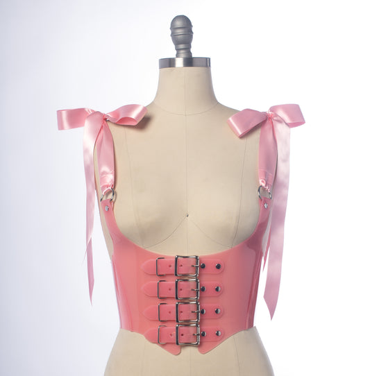 Marie Pastel Buckle Harness Bodice