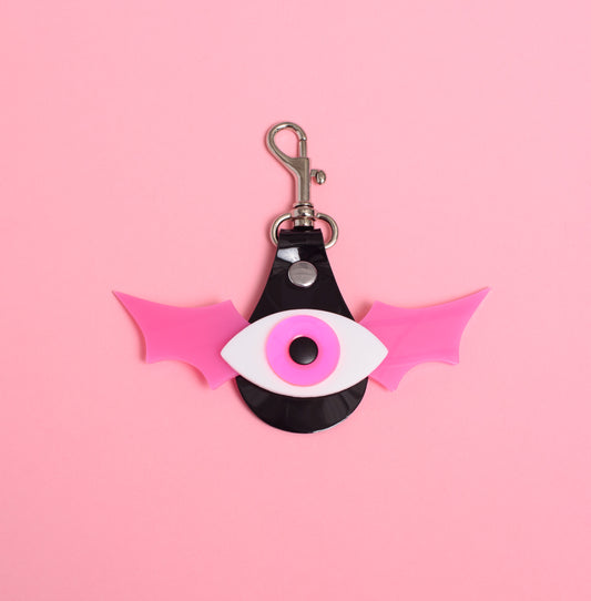 Bat Eye Bag Charm