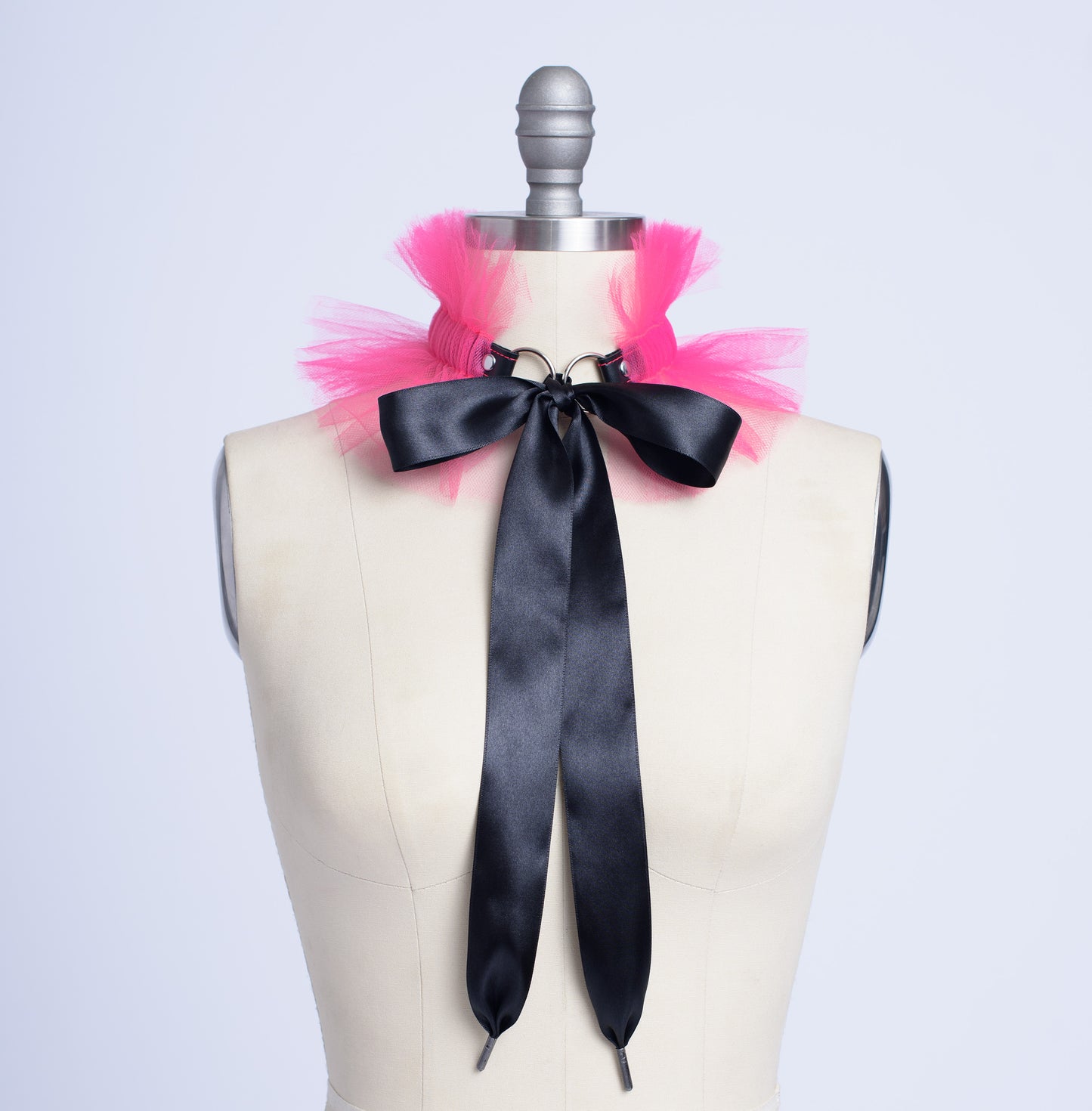 Anthony Ruffle Tulle Choker Collar