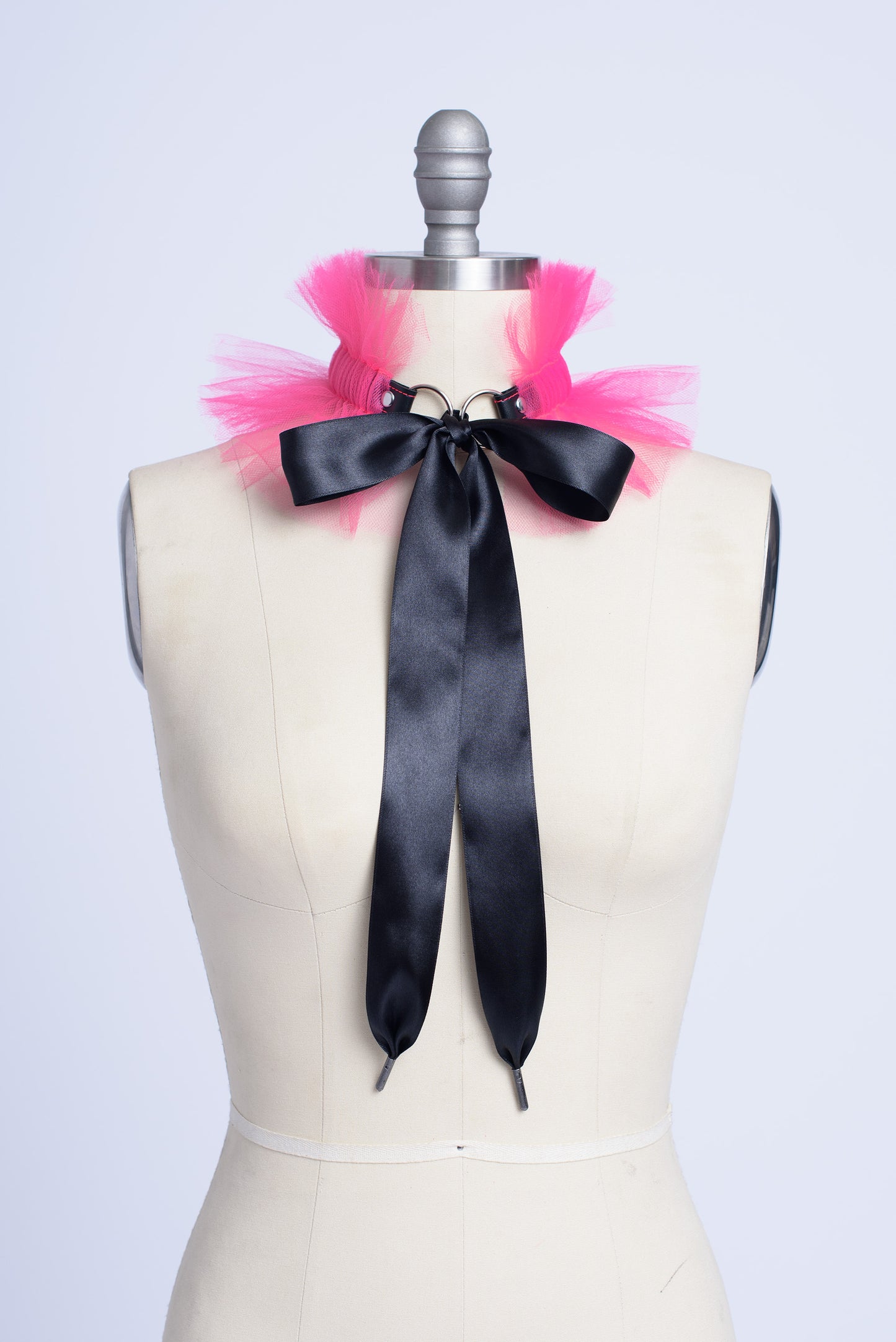 Anthony Ruffle Tulle Choker Collar