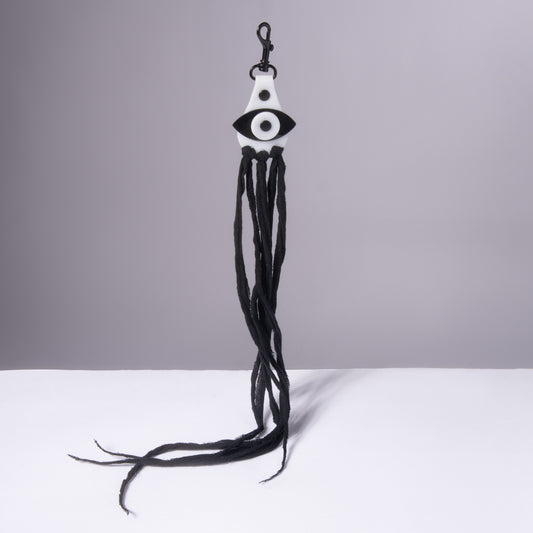 Eye See You Fringe Bag Charm