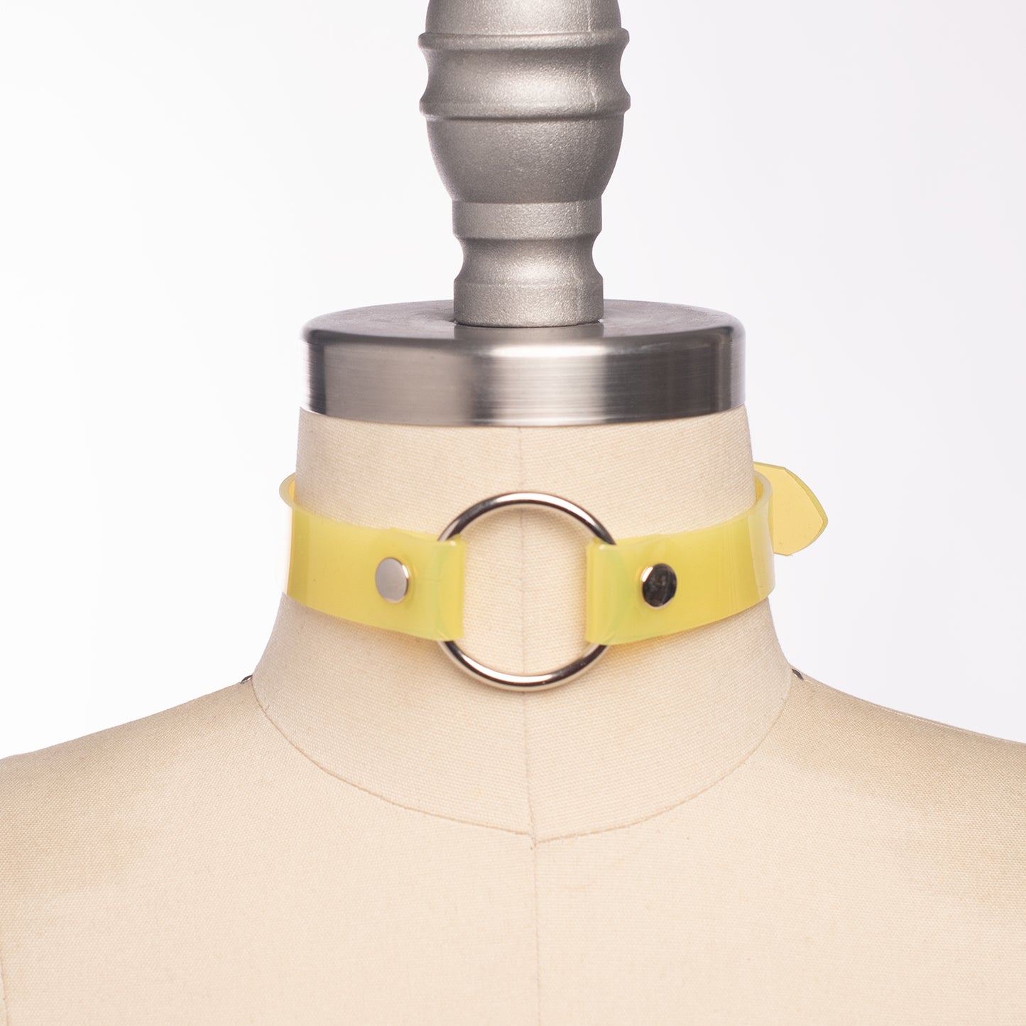 Yellow Oh Choker Collar