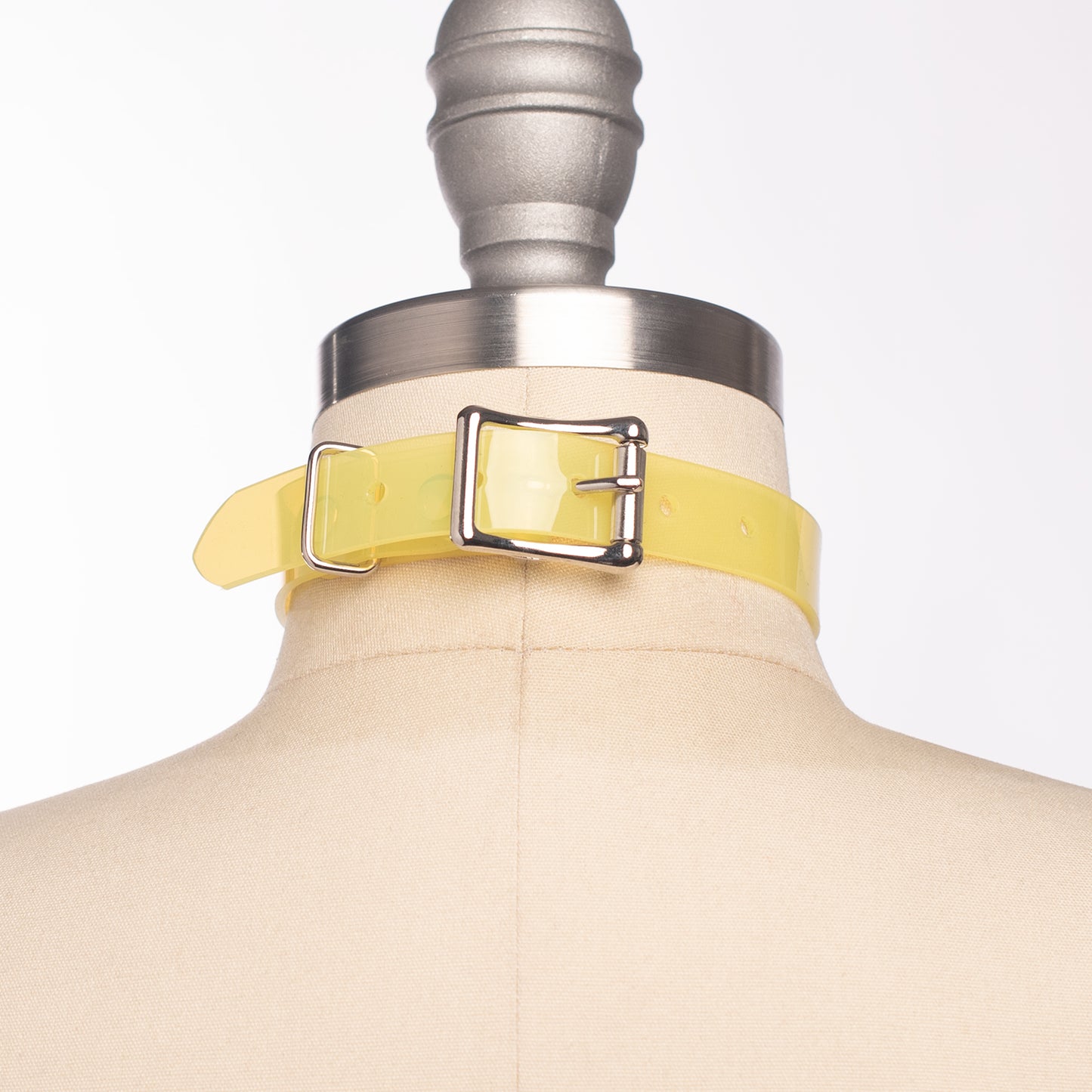 Yellow Oh Choker Collar