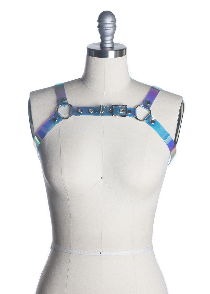 Fluorescent One Strap Shoulder for sold Men - Fluorescent Elastic Chest and Shoulder Harness for Him - Rave Colorful Shoulder Bodice Strap