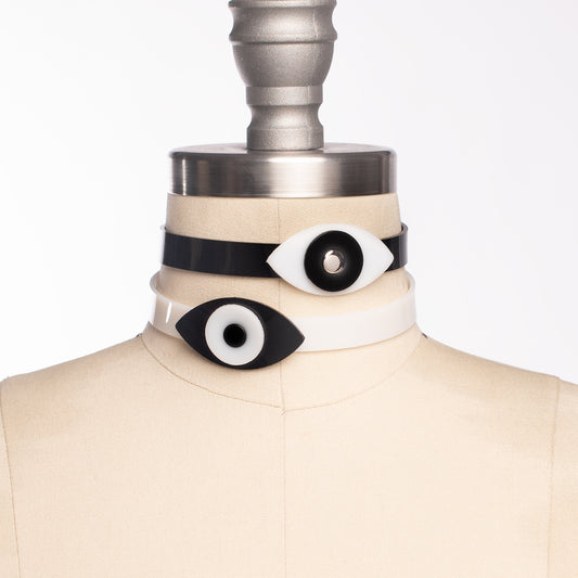 Eye See You Choker Collar