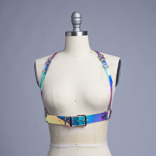 Holographic Underbust Harness