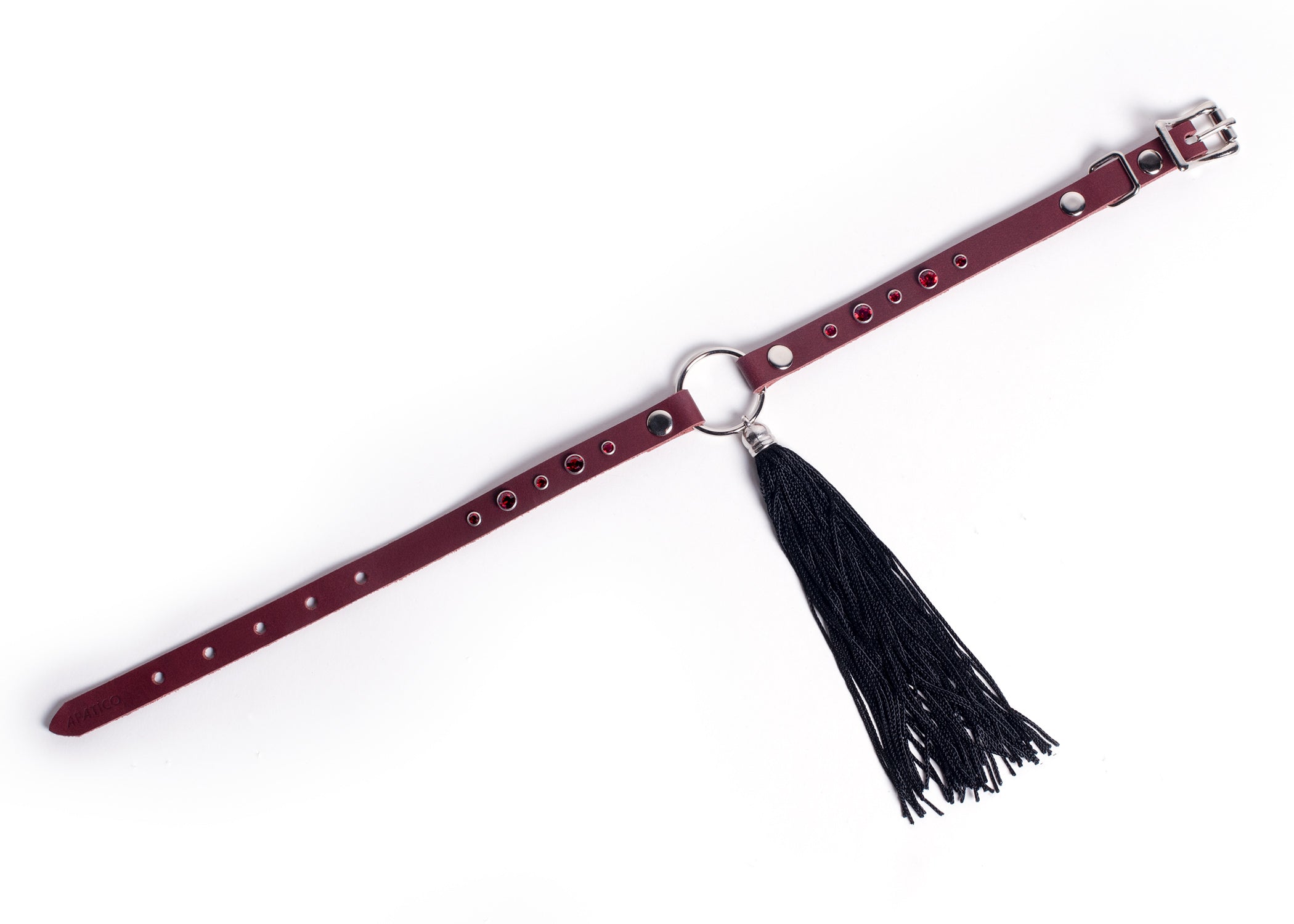 Tassel Whip Leather shops Choker