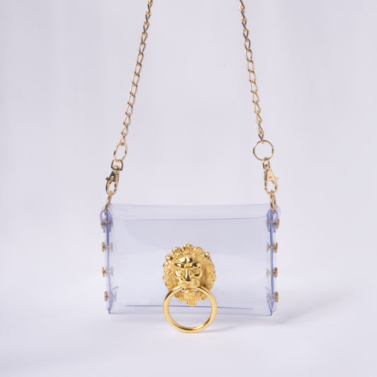 Mini Gold Leo Lion Bag