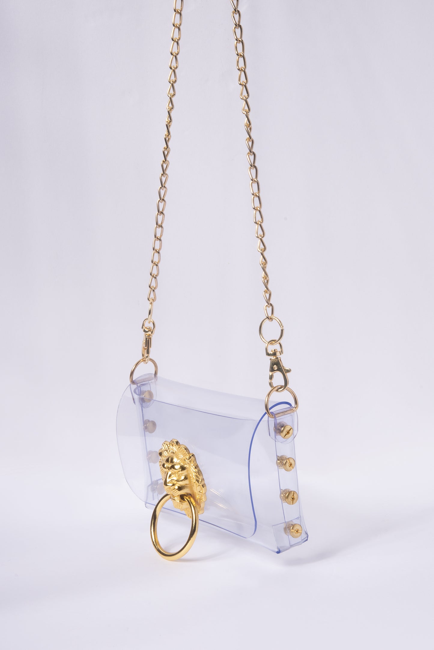 Mini Gold Leo Lion Bag