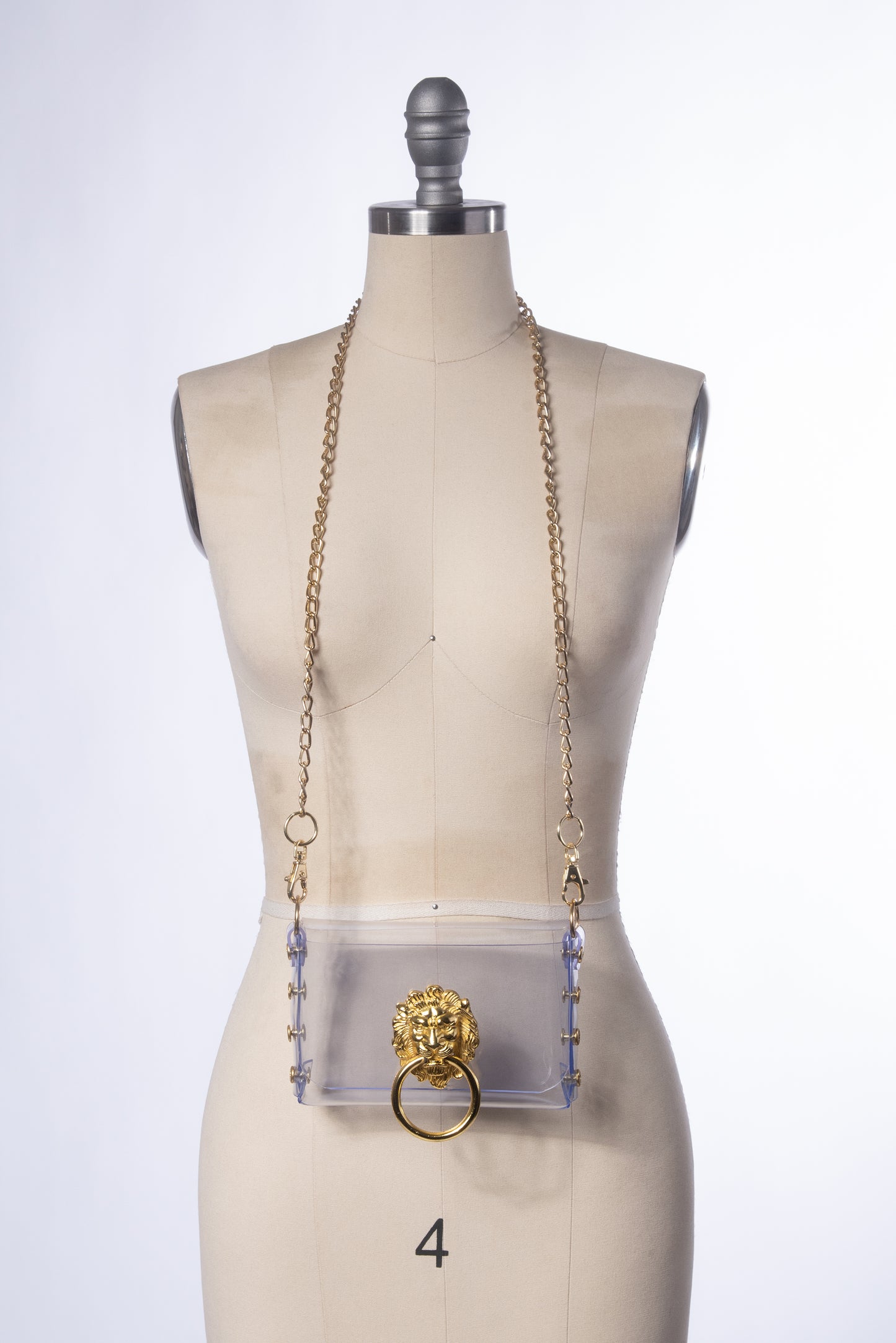 Mini Gold Leo Lion Bag