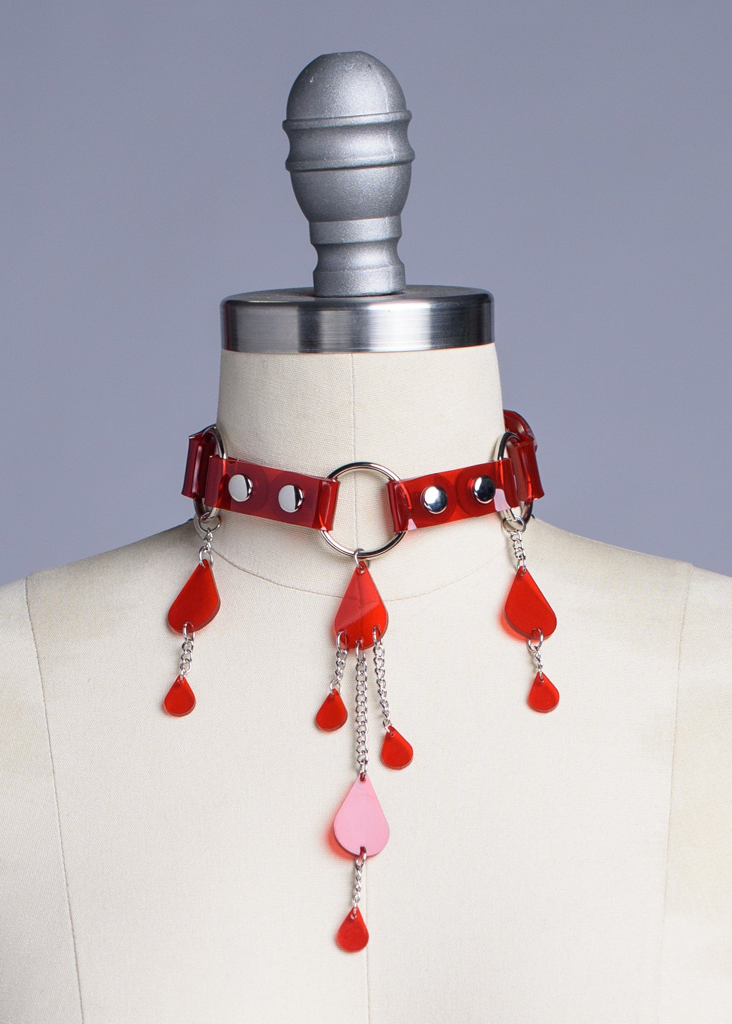 Blood Drop Choker Collar