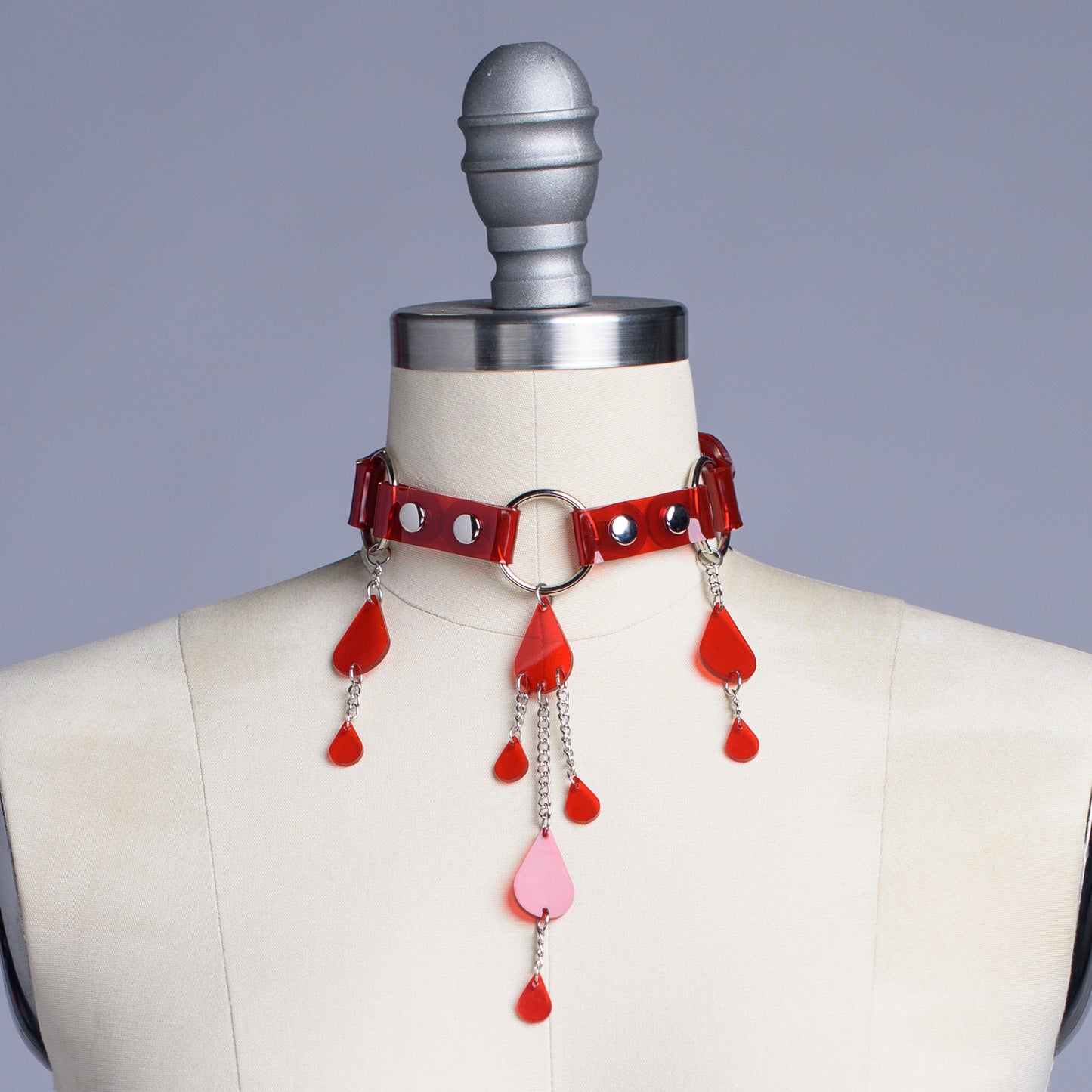 Blood Drop Choker Collar