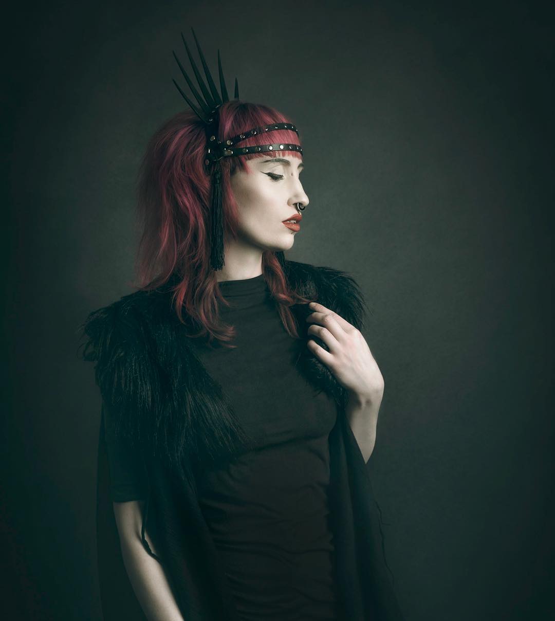 Strega Crown Harness Headpiece