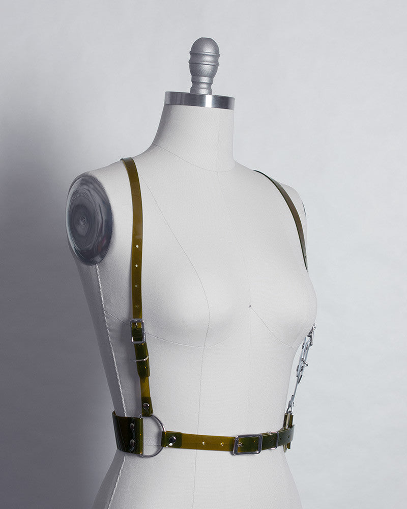 Zhora Harness - Apatico - Fashion Harness Belt - PVC or Leather