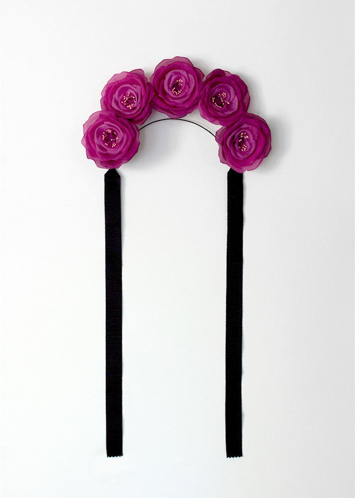 FRIDA ROSE FLOWER CROWN - APATICO - 3