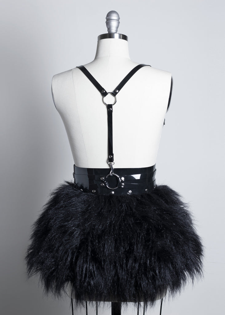 Apatico - Gothic Millinery & Harnesses - Rebecca Halter Harness Belt