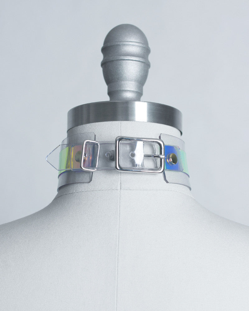 HOLOGRAPHIC CHOKER COLLAR - APATICO - 5