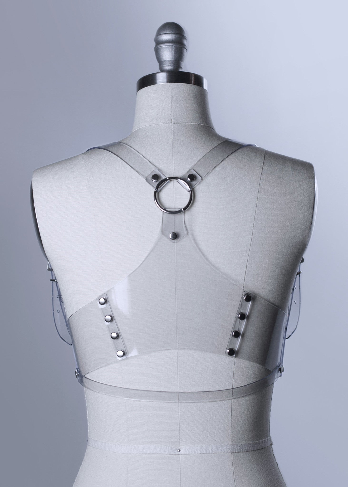 SPIRE HARNESS - Clear PVC Harness - Wraparound Harness - Body Harness Belt - Translucent Vinyl deals - Leather